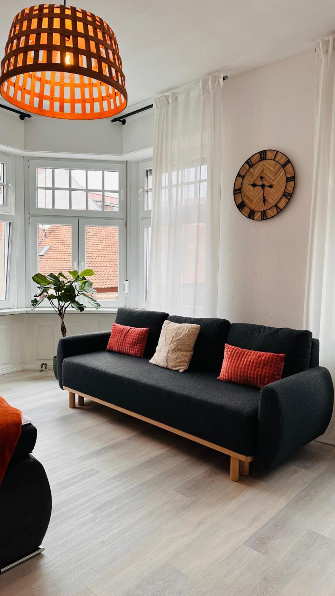 Amao-brown I Exklusives City-apartment I 85qm I Privatparkplatz & Komfort I King-size Bed *